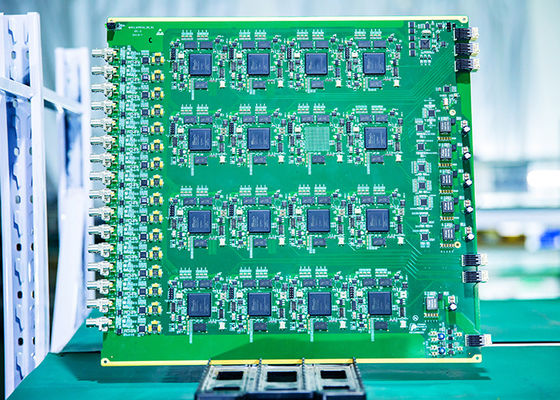 Prototype en céramique d'Assemblée de carte PCB du plat OSP, par l'Assemblée de carte PCB de trou