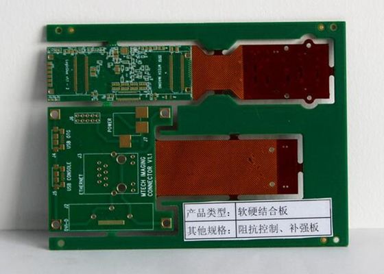 Câble rigide de carte PCB de l'en cuivre 2oz vert de la carte FR4 0.8mm