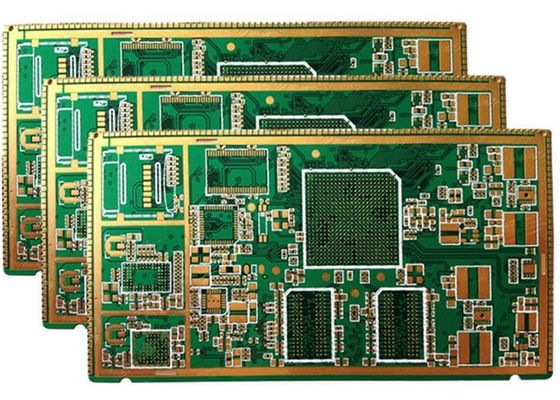 L'ENIG à haute fréquence 1.6mm 6 panneau de carte PCB de la couche 94v0 FR4