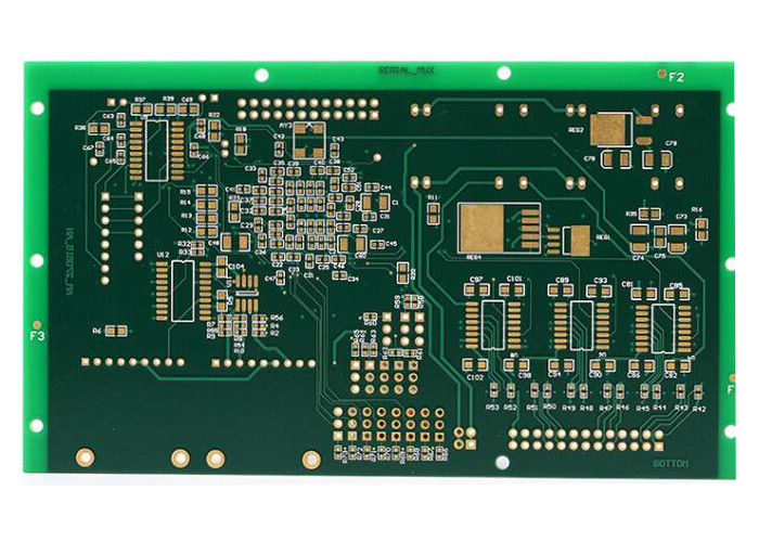 Ensemble de circuit imprimé de l'ENIG 1oz par l'Assemblée multicouche rigide de carte PCB de trou